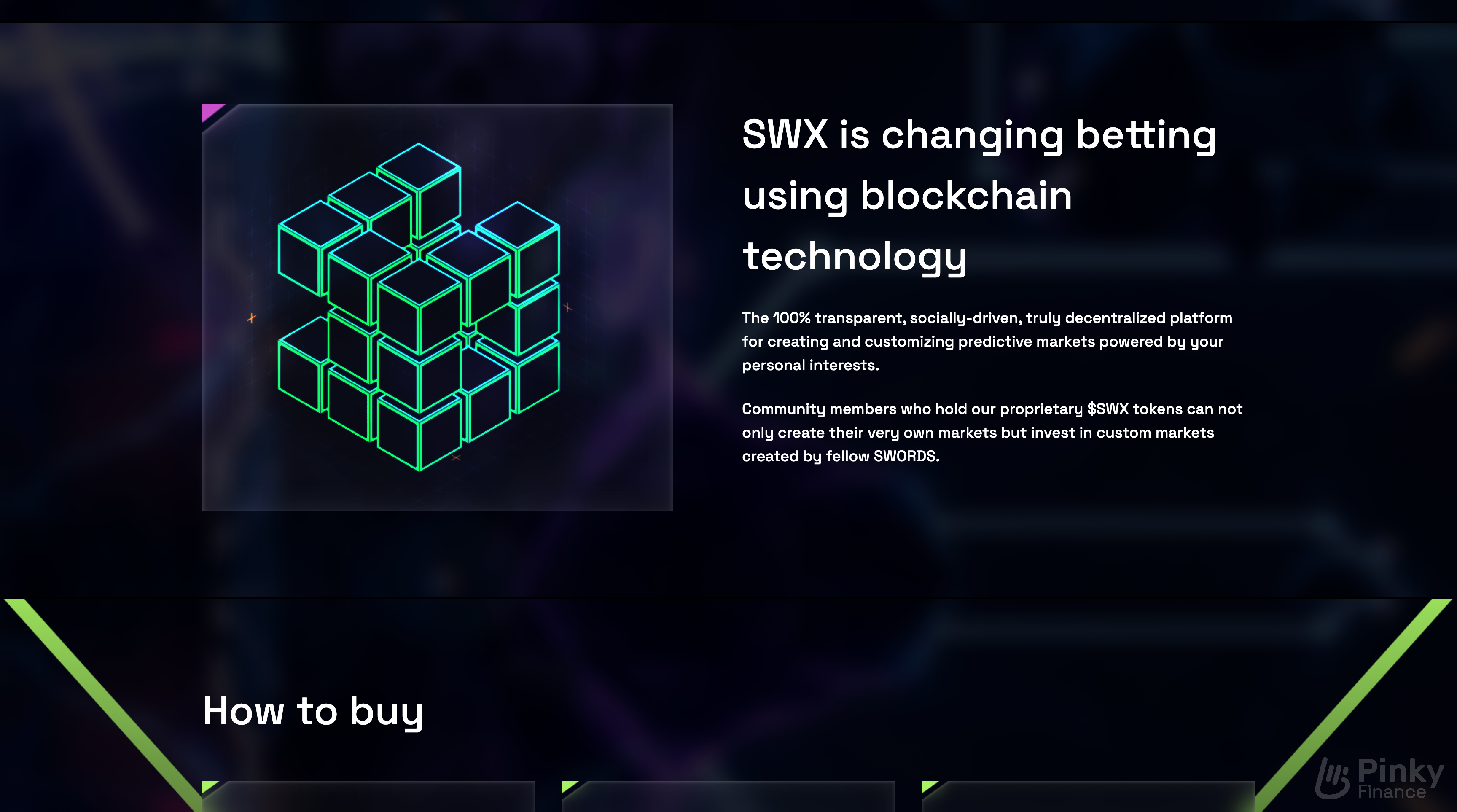 SwordX | Full Website With ERC20 Presale Integration (Token Vesting)