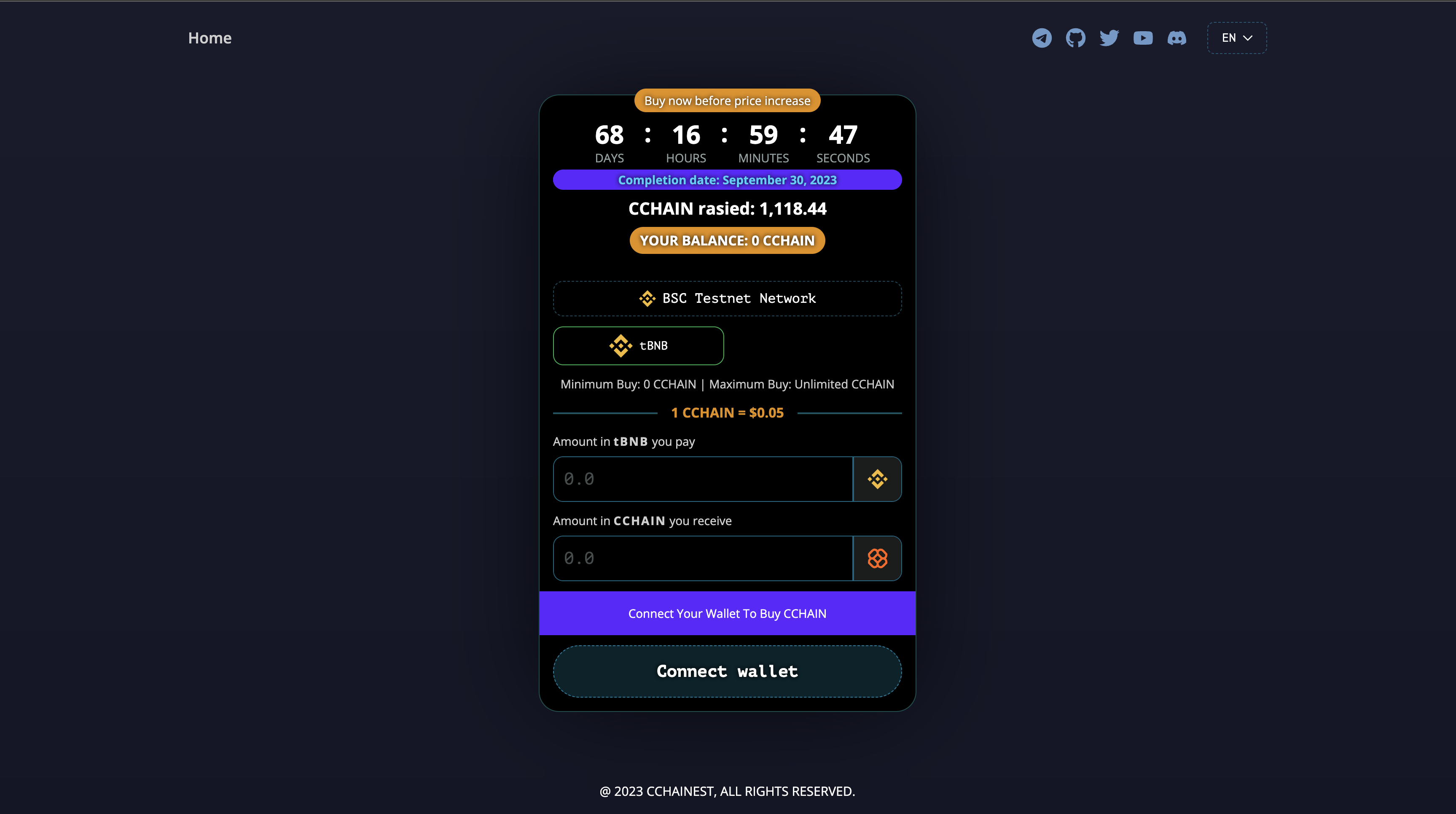 FundX | Cross Chain EVM Web 3 ICO (Presale) dApp + Smart Contracts