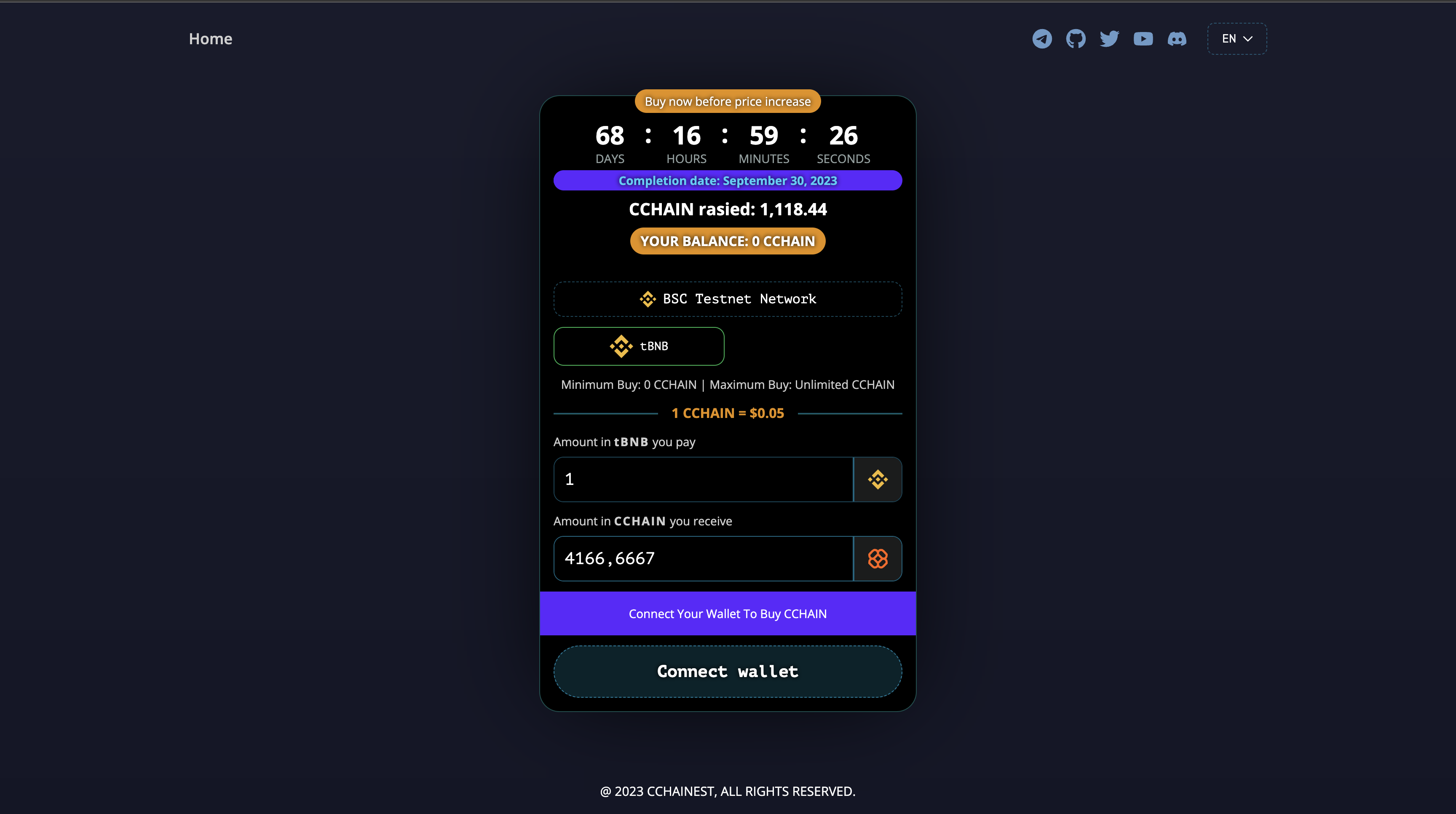 FundX | Cross Chain EVM Web 3 ICO (Presale) dApp + Smart Contracts