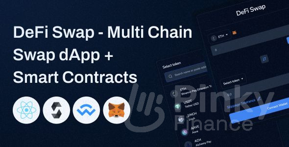 DeFi Swap | Multi Chain Decentralized Exchange (DEX) dApp With Smart Contracts